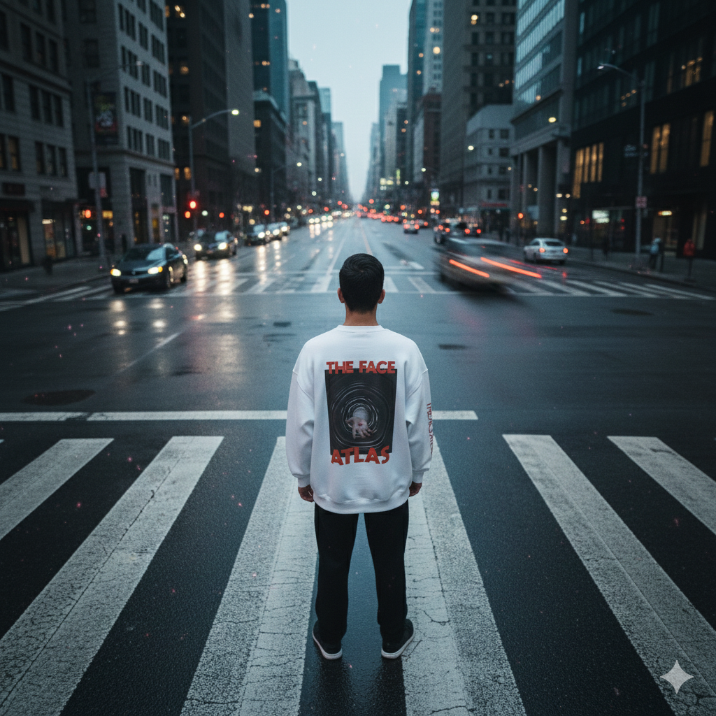 Sweat Oversize Pilule rouge