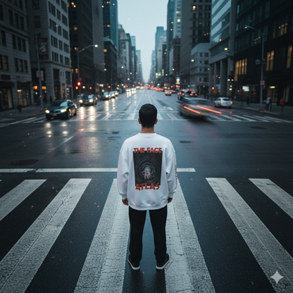 Sweat Oversize Pilule rouge