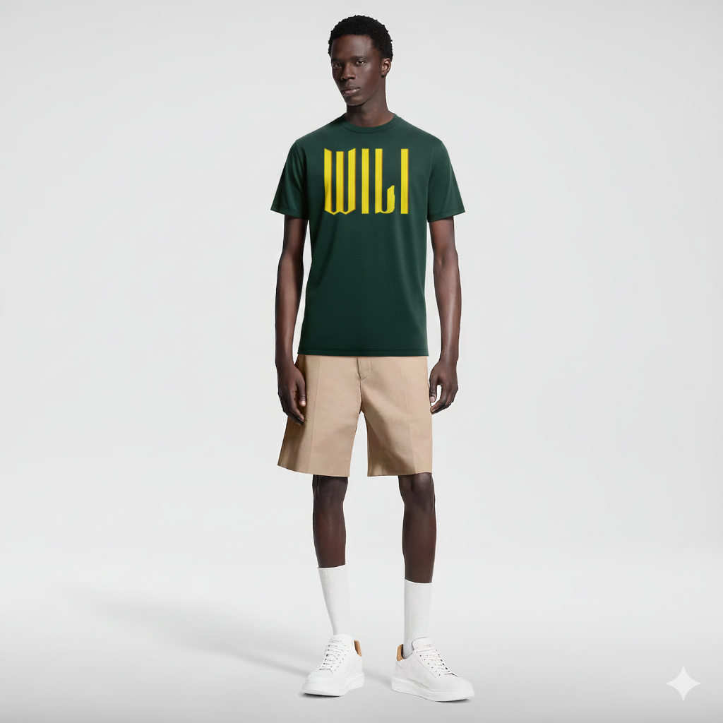 T-Shirt « WILI » – L’Expression Marocaine Brodé