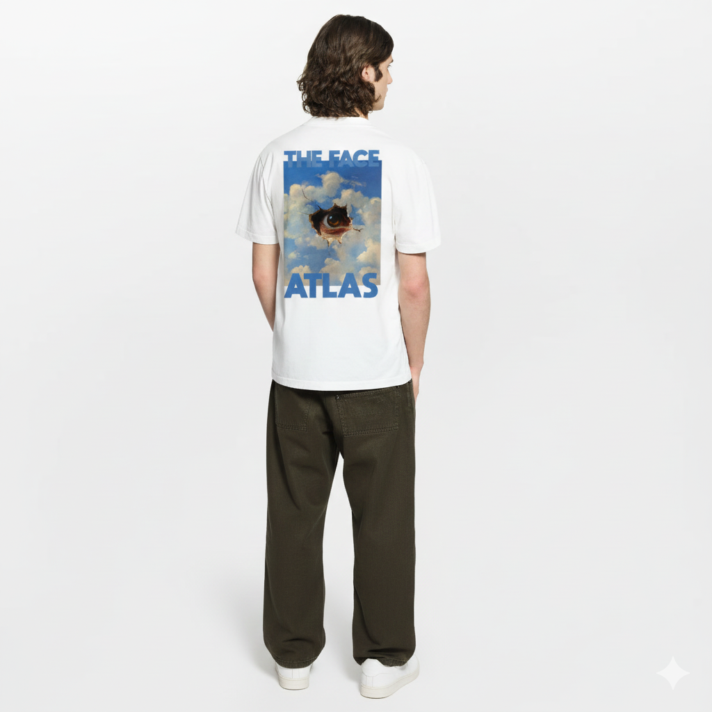 T-shirt Regular Fit “L’Œil dans le Ciel