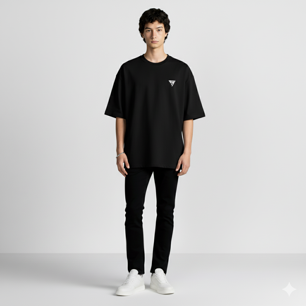 T-shirt Atlas Icon, coupe droite — 220 g/m²