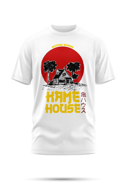 T-shirt Dragon Ball Z – Kame House, La Maison de Tortue Géniale