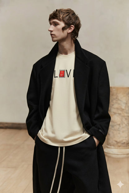 T-Shirt Brodé « LOVE SIGNAL »