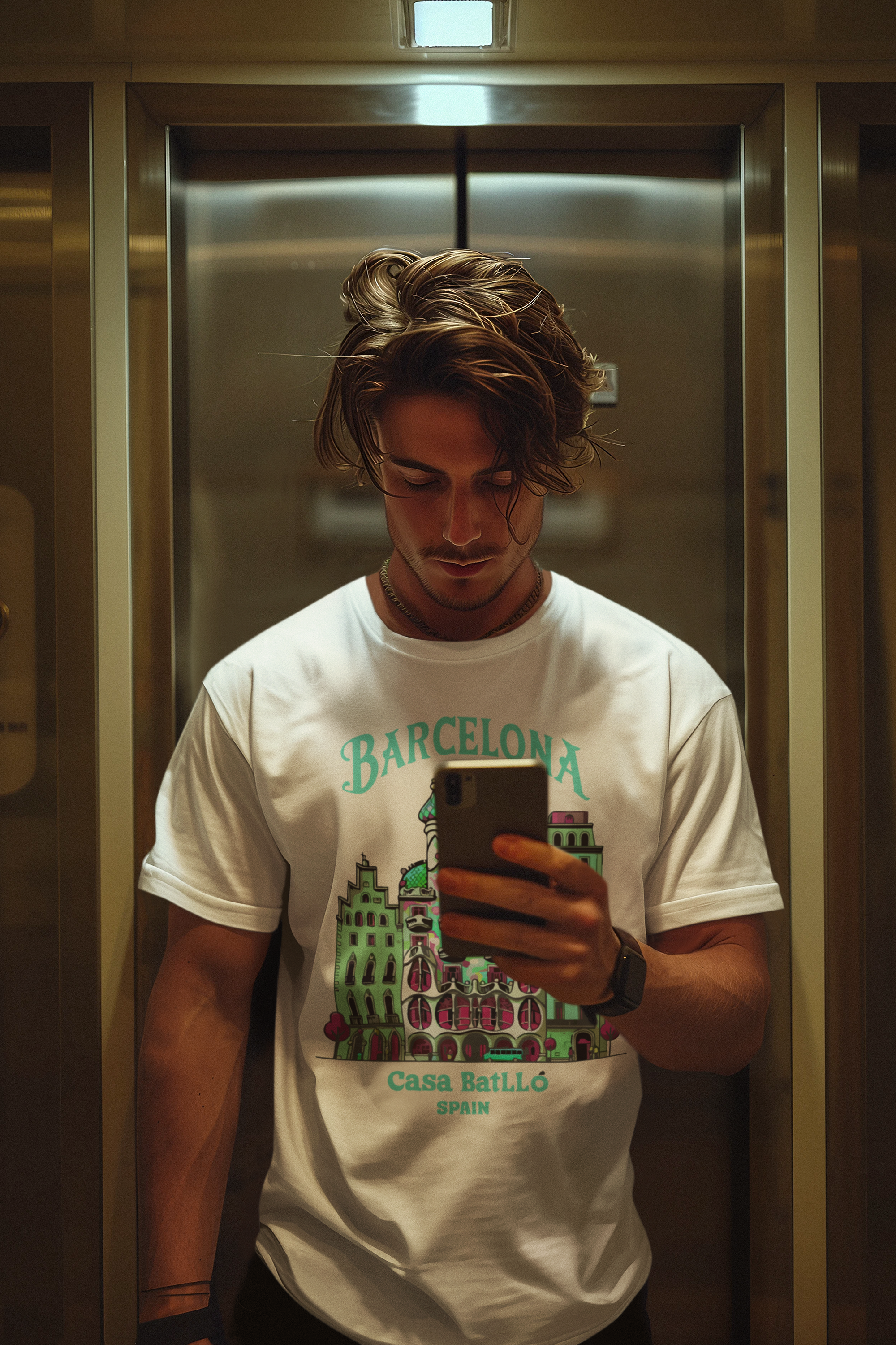 T-shirt Barcelona 240g | Coton Premium