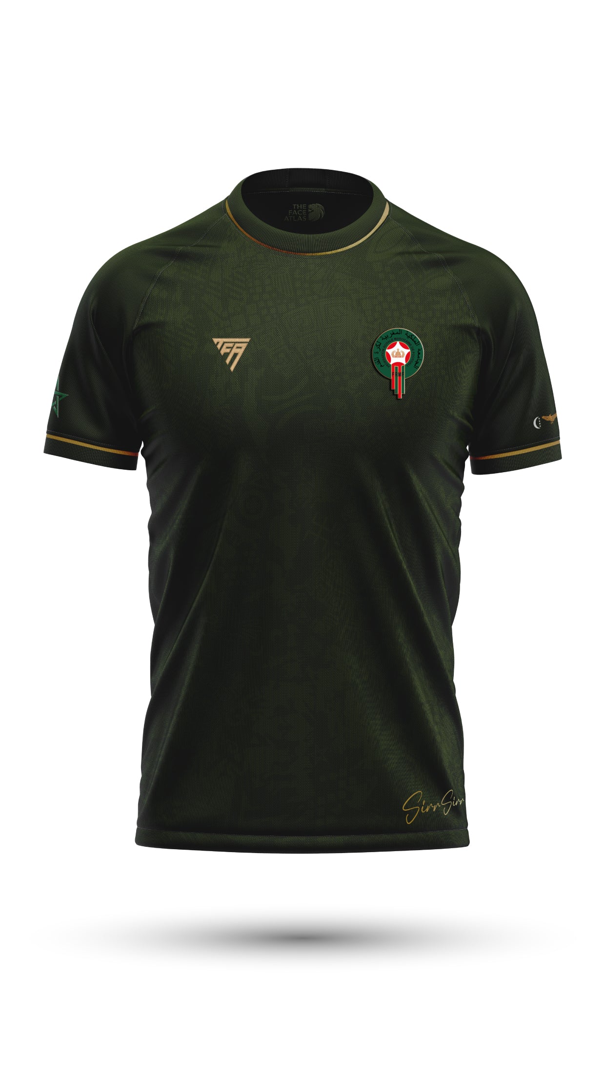 MAILLOT COLLECTOR CAN – VERT EMERAUDE | THE FACE ATLAS