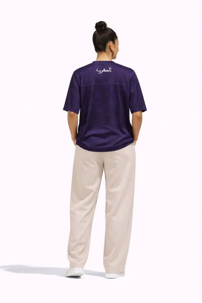 MAILLOT MAROC – VIOLET IMPERIAL - maillot de foot