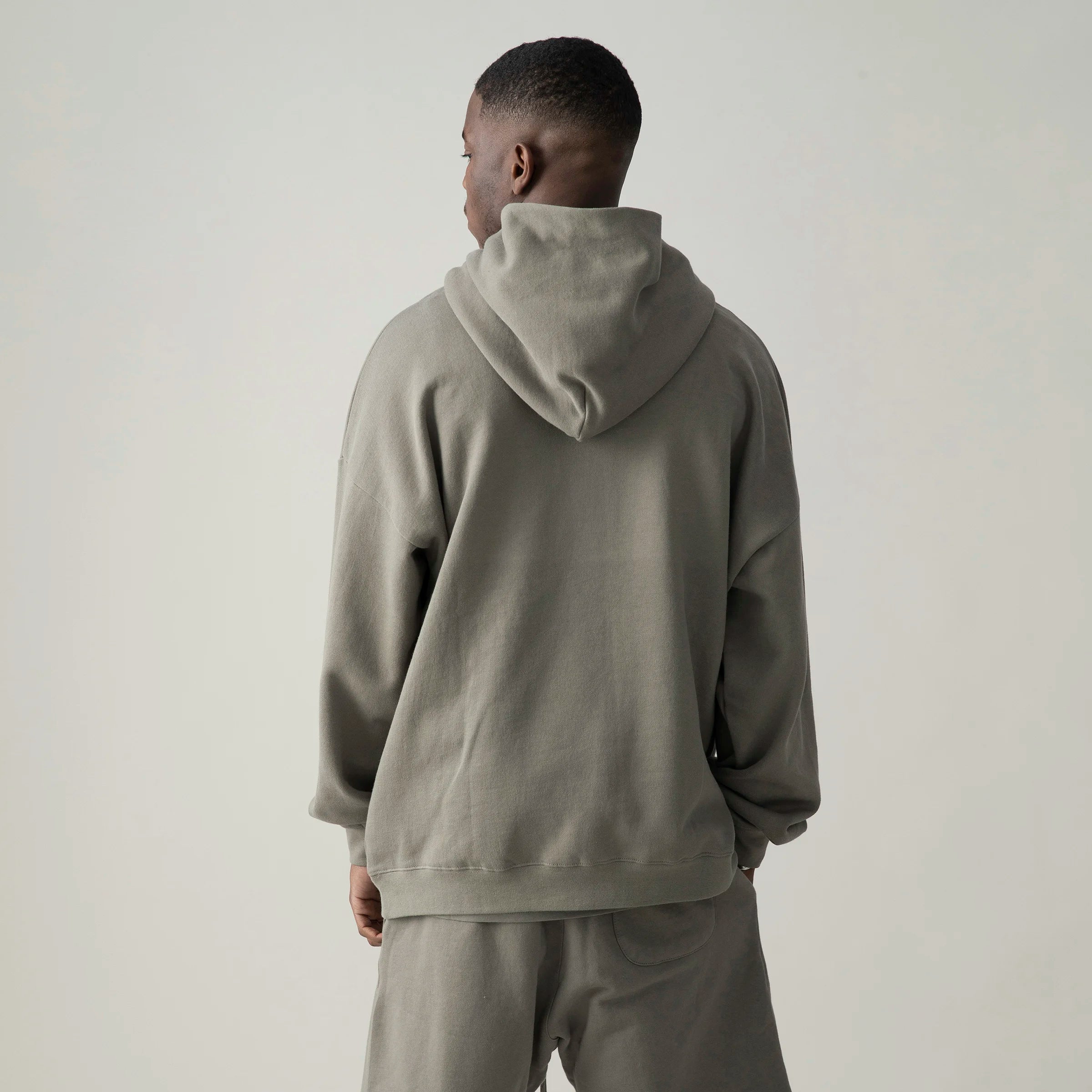 KUNO – 380g | Sweatshirt Col Pressionné Doublé Polaire