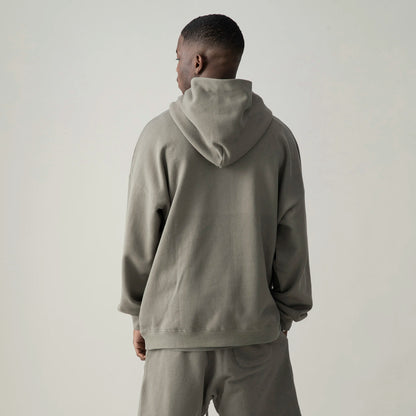 KUNO – 380g | Sweatshirt Col Pressionné Doublé Polaire