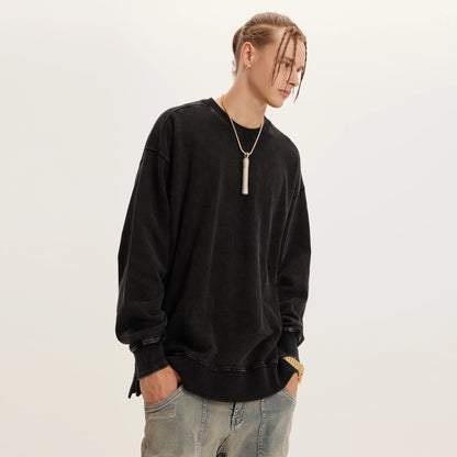 KUNO – 380g | Sweatshirt Oversize à Fente Latérale