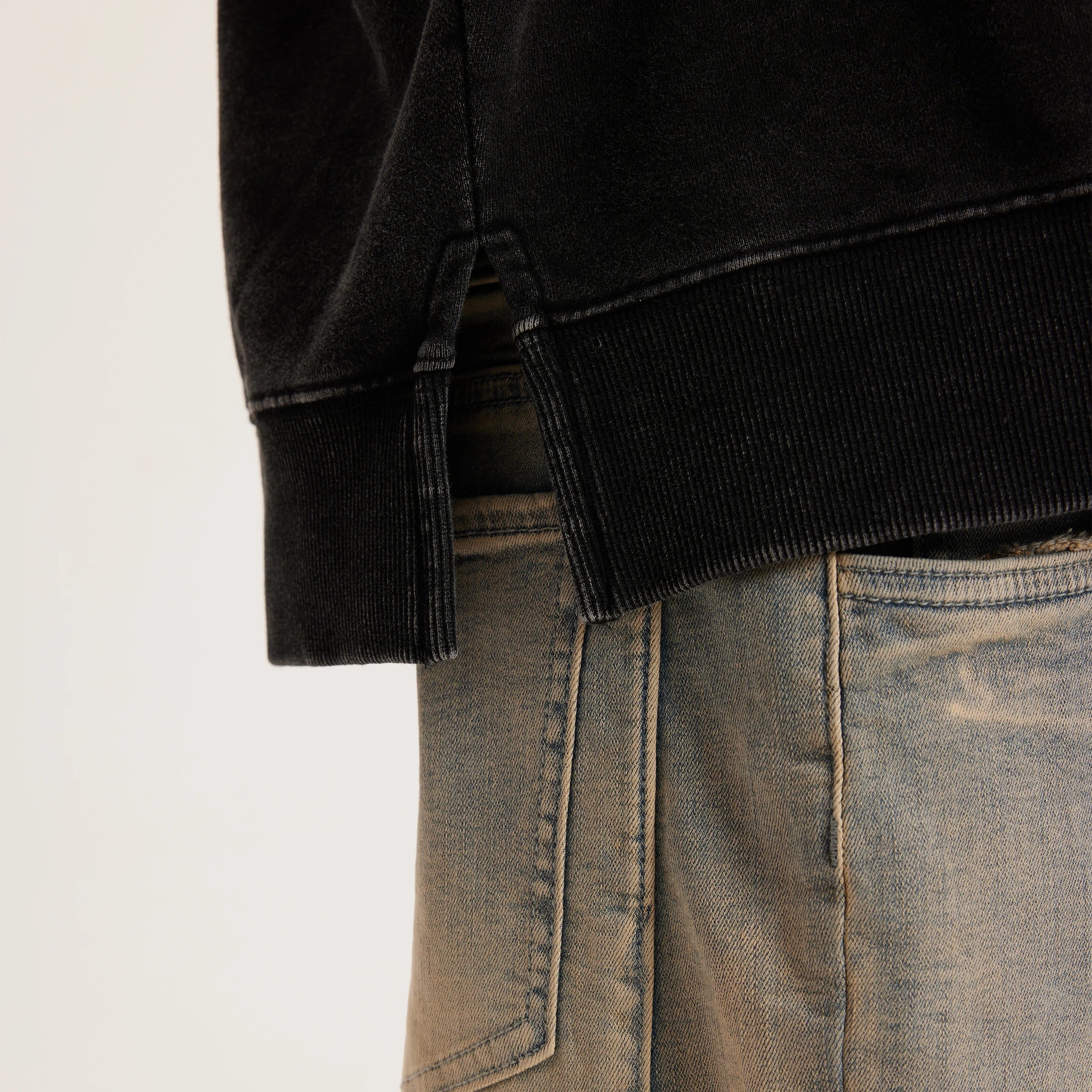 KUNO – 380g | Sweatshirt Oversize à Fente Latérale