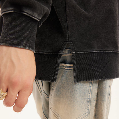KUNO – 380g | Sweatshirt Oversize à Fente Latérale