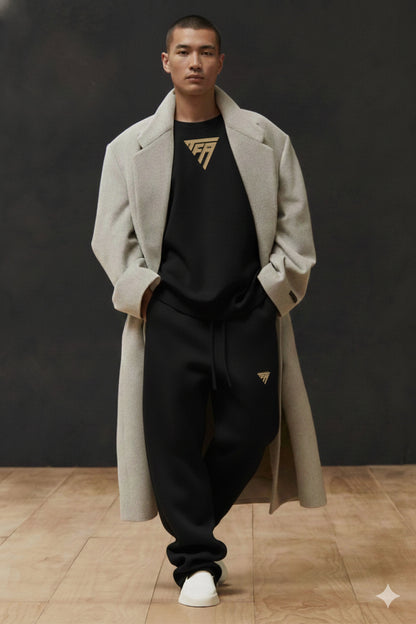 Sweatshirt Oversize 370GSM – Skyline Blue