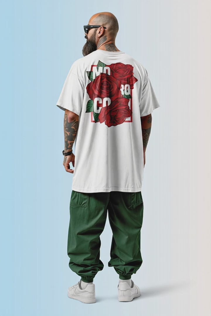 Charger la vidéo: T-shirt Oversize “MOROCCO ROSES
