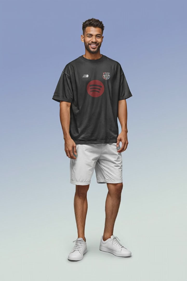 Charger la vidéo: BARCELONA — FADED CITY · T-SHIRT OVERSIZE 260G