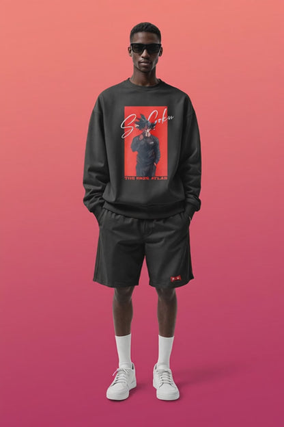 Sweat Goku 380 g/m² – L’Esprit du Guerrier Z
