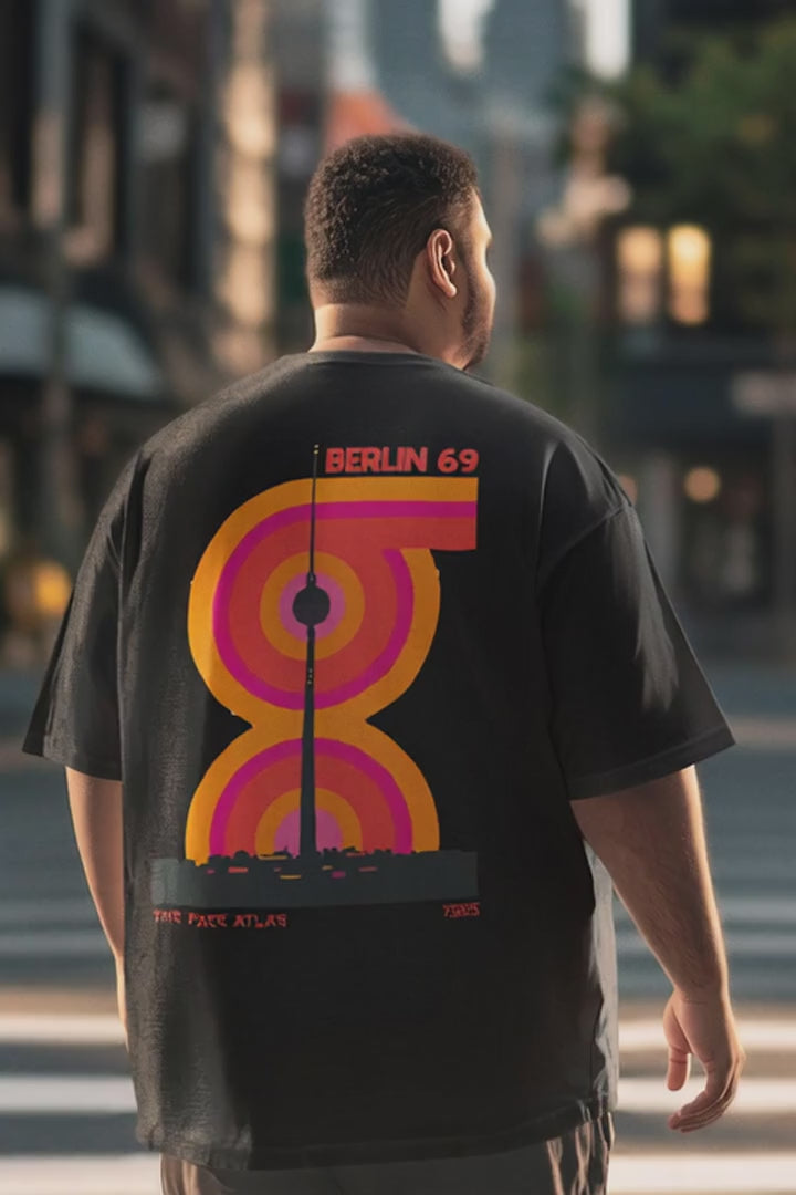 Charger la vidéo: T-shirt BERLIN 240 g/m² | Coton Premium