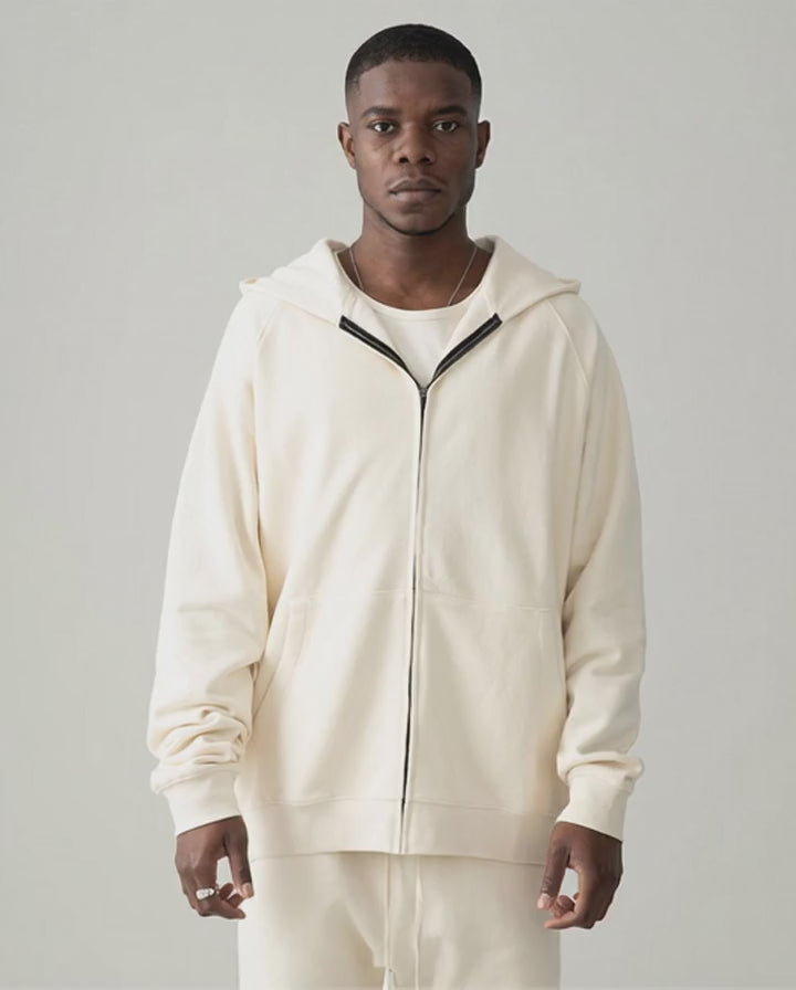 Charger la vidéo: KUNO – 380g | Hoodie Zippé Doublé Premium