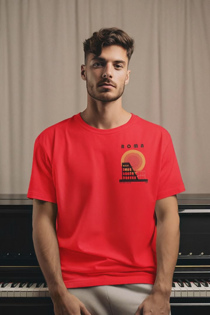 Charger la vidéo: T-shirt ROMA 85 – 240 g/m² | Coton Premium