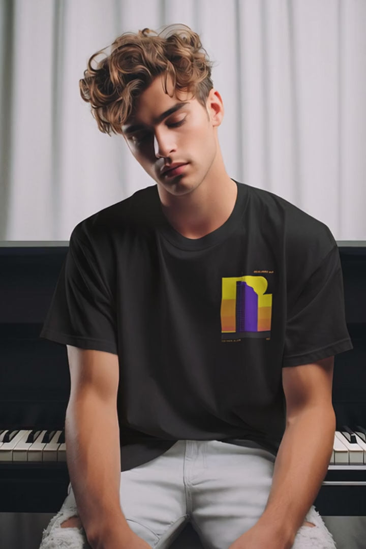 Charger la vidéo: T-shirt MALMÖ 64 – 240 g/m² | Coton Premium