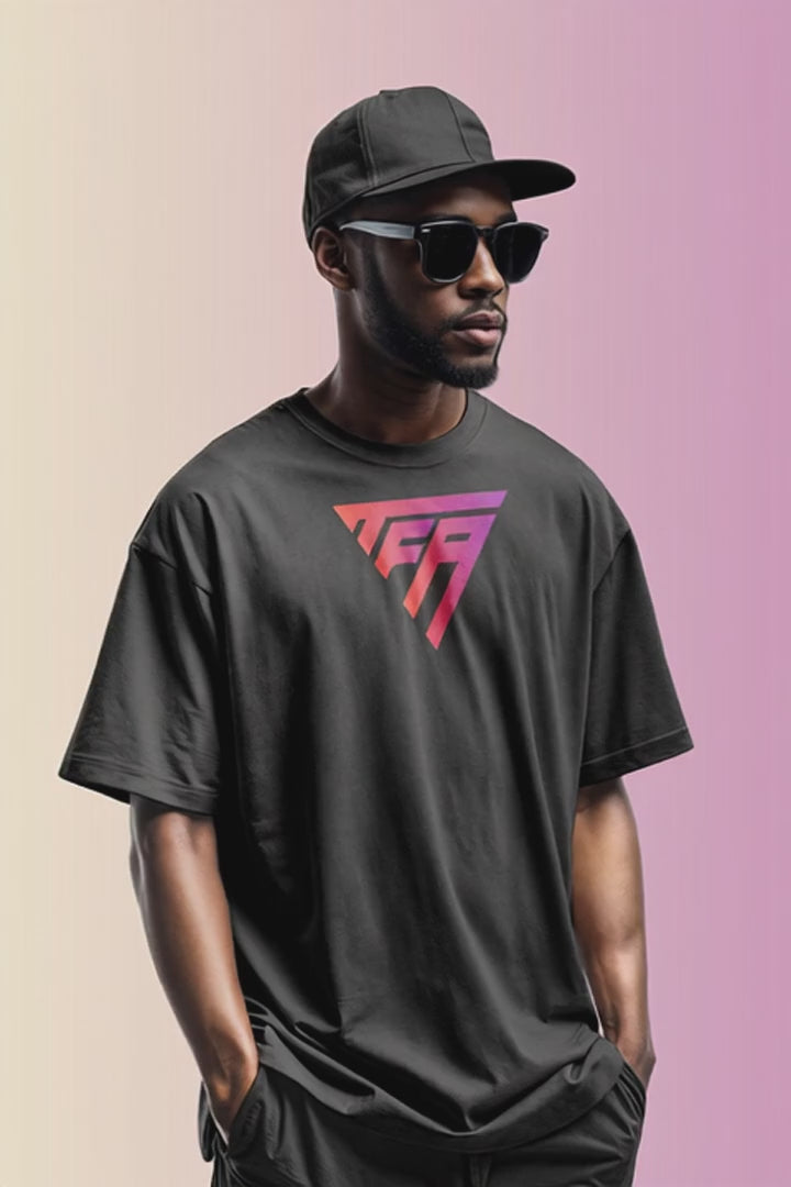 Charger la vidéo: T-SHIRT OVERSIZE 260GSM – VINTAGE RAW EDGE