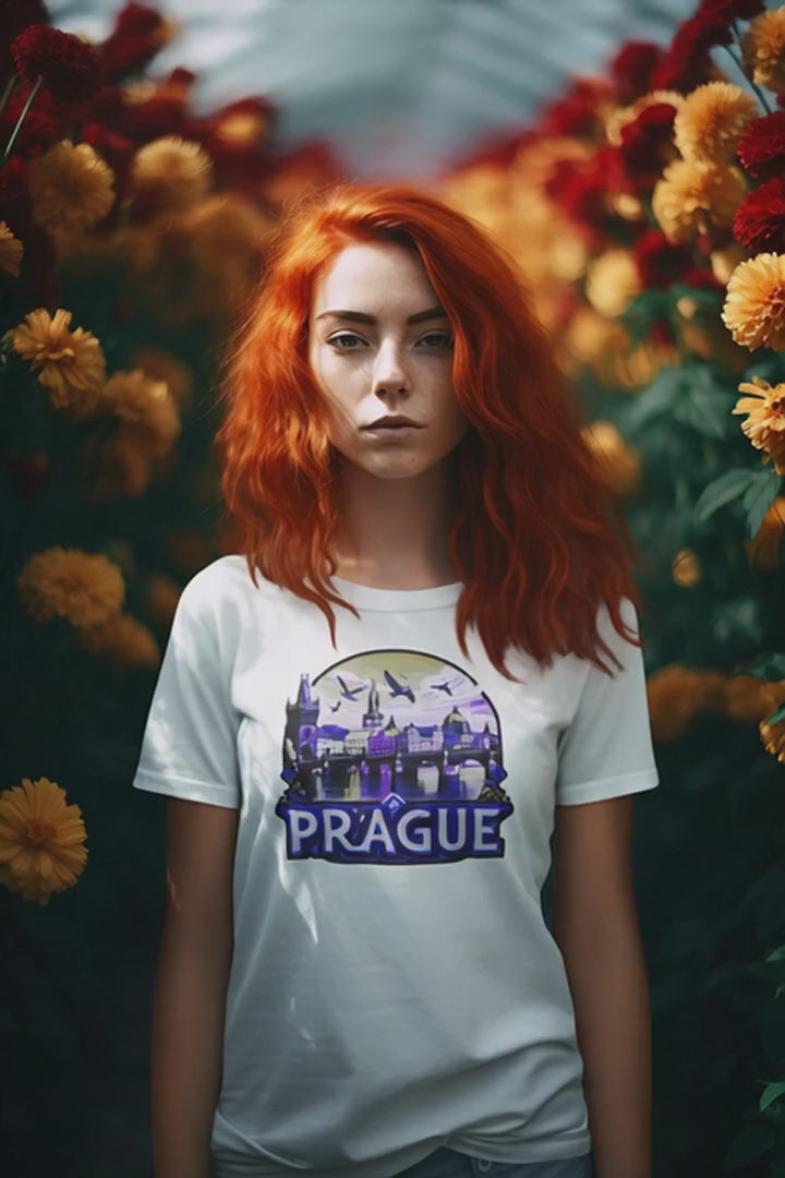 Charger la vidéo: T-shirt Prague 240g | Coton Premium