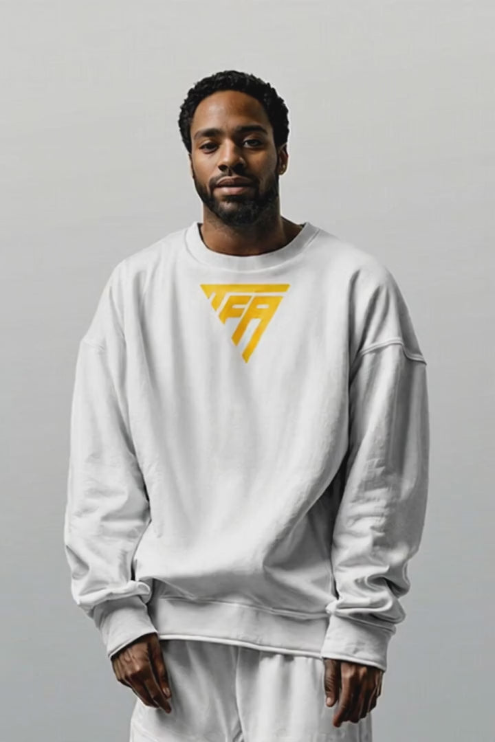 Charger la vidéo: SWEAT OVERSIZE THE FACE ATLAS – 370 G/M²