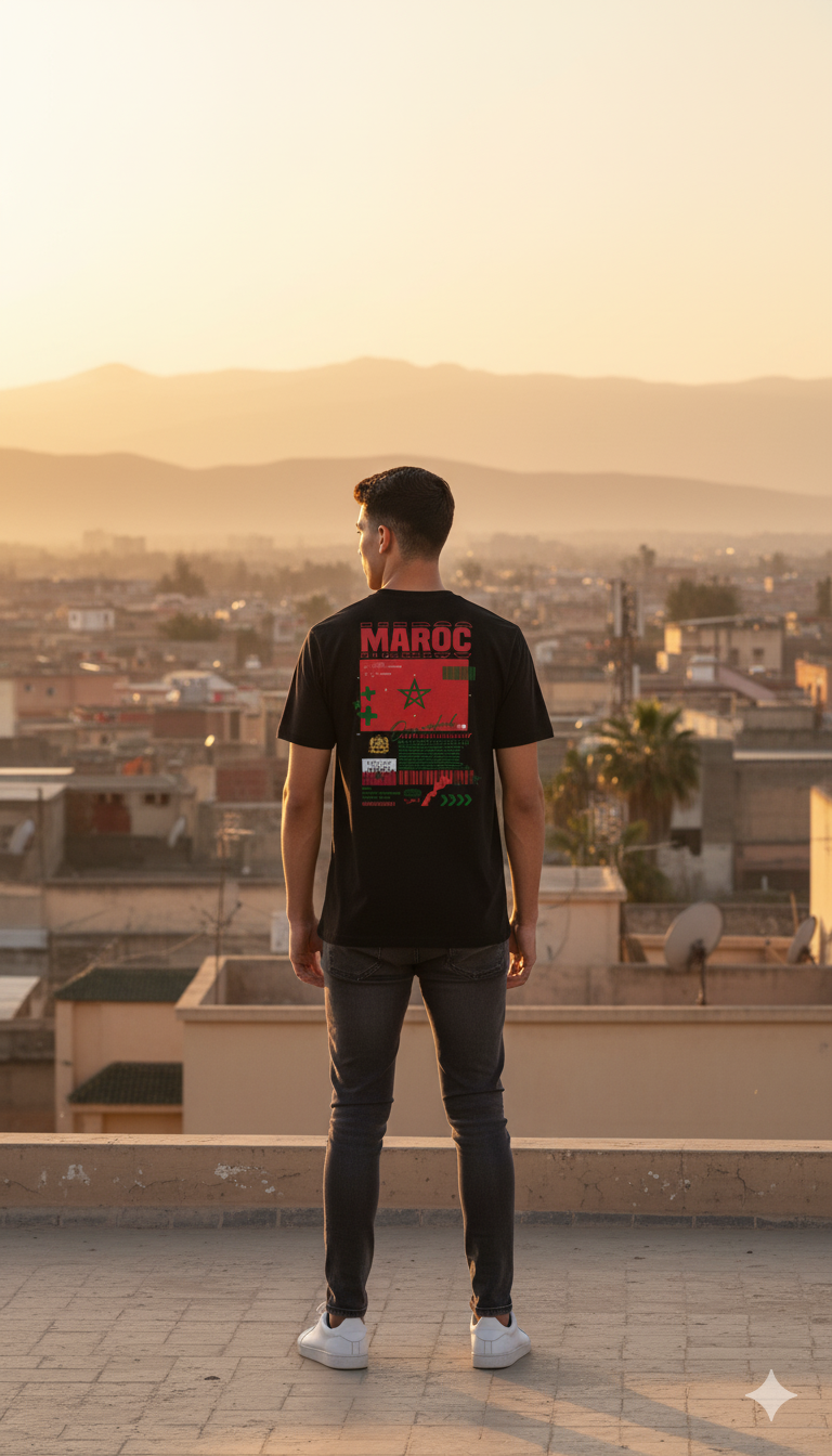 T-shirt Maroc 240 g/m² | Coton BIO