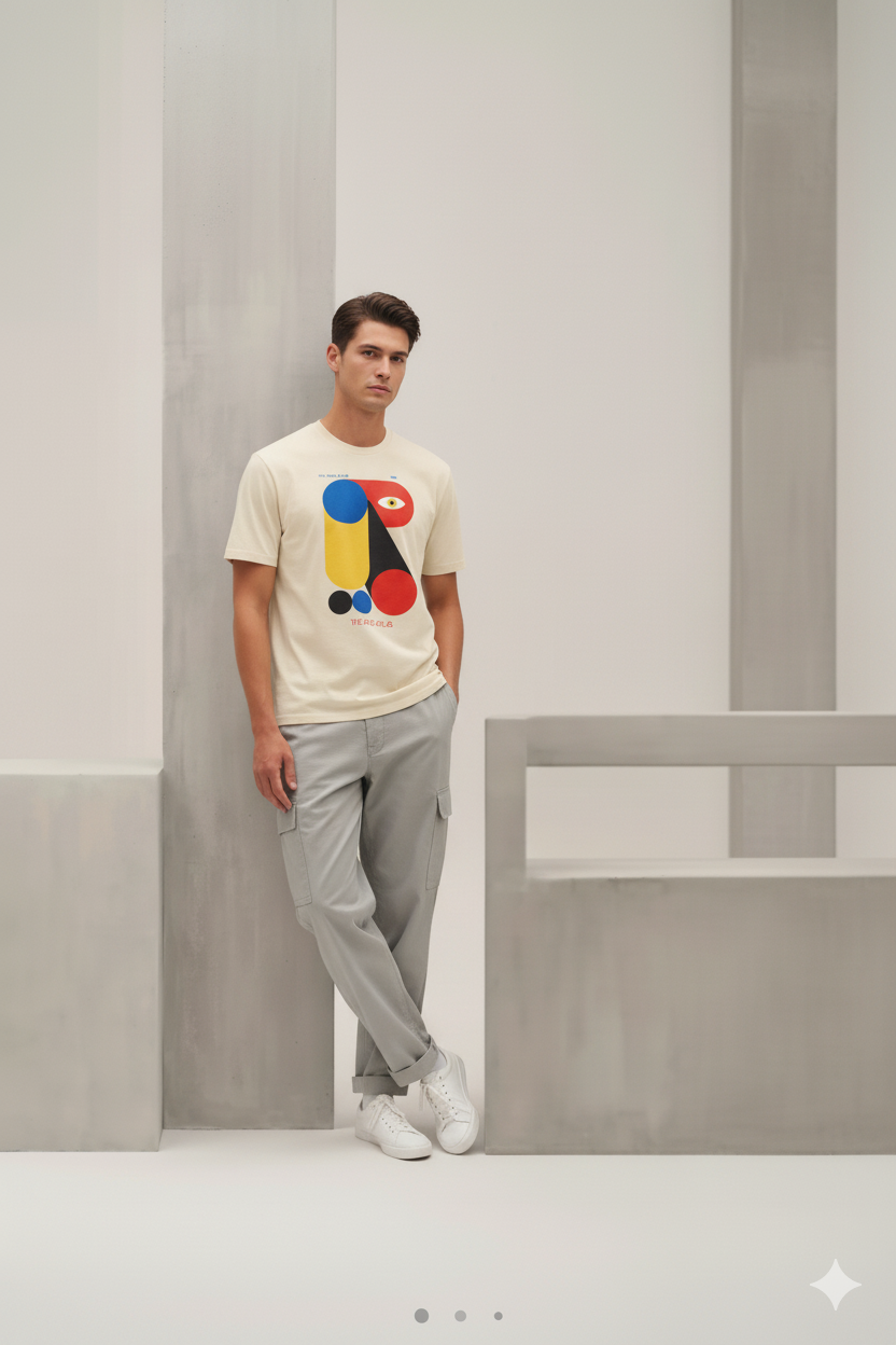 T-shirt BAUHAUS EYE –240 g/m² | Coton Premium