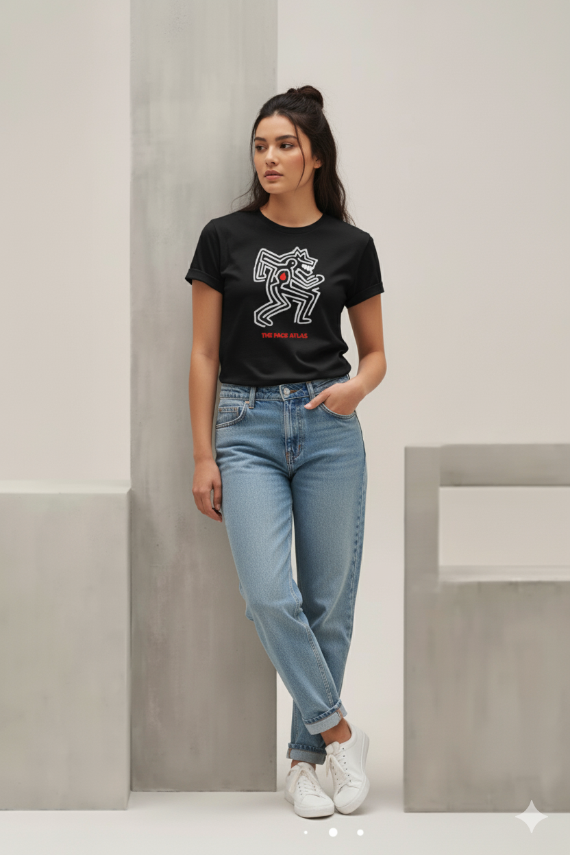 T-shirt Cœur Sauvage 240 g/m² | Coton Premium
