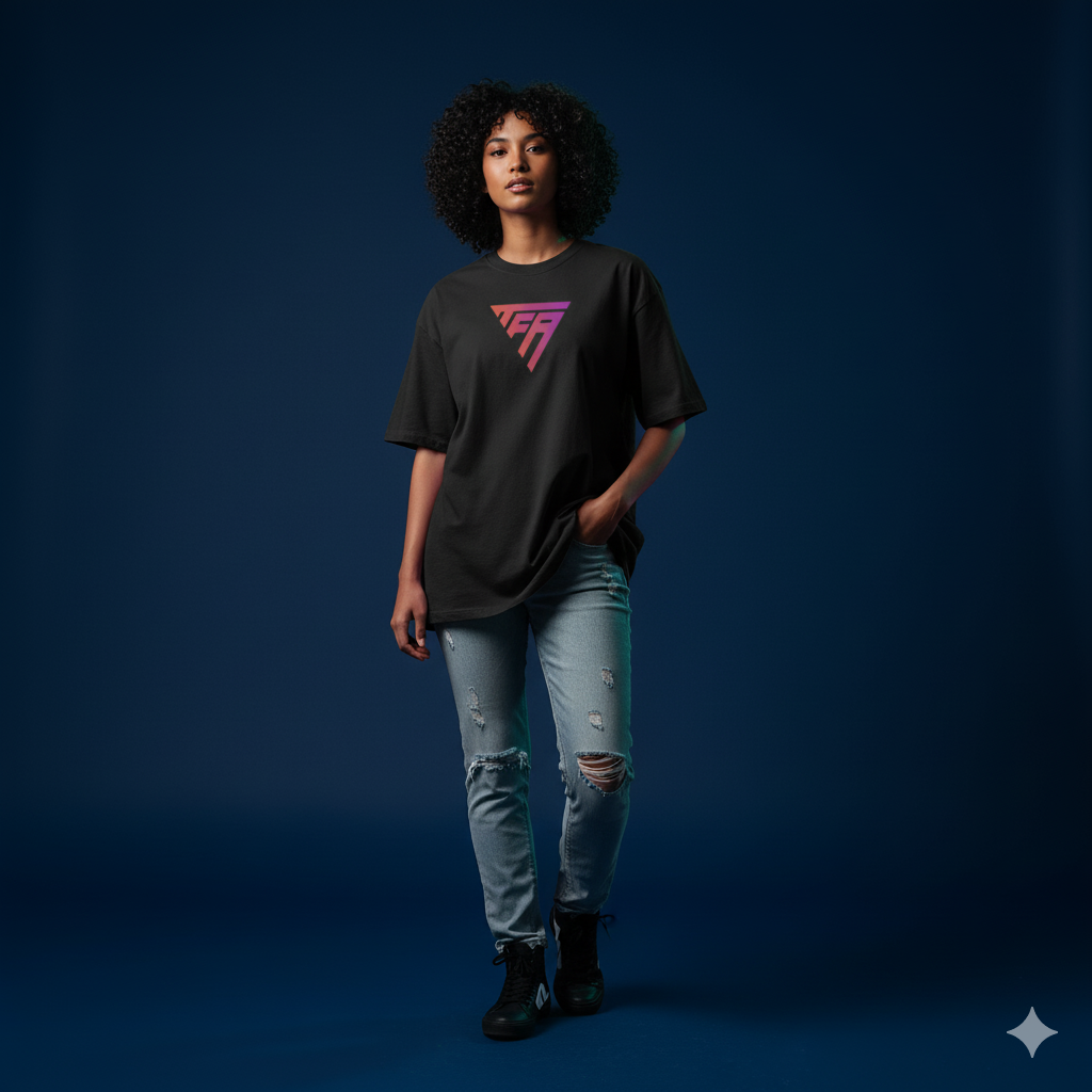 T-SHIRT OVERSIZE 260GSM – VINTAGE RAW EDGE