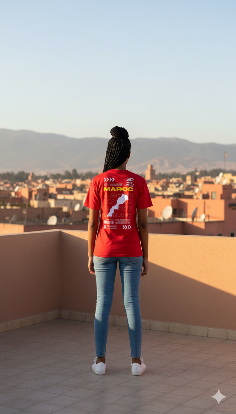 T-shirt Maroc 240 g/m² | Coton BIO