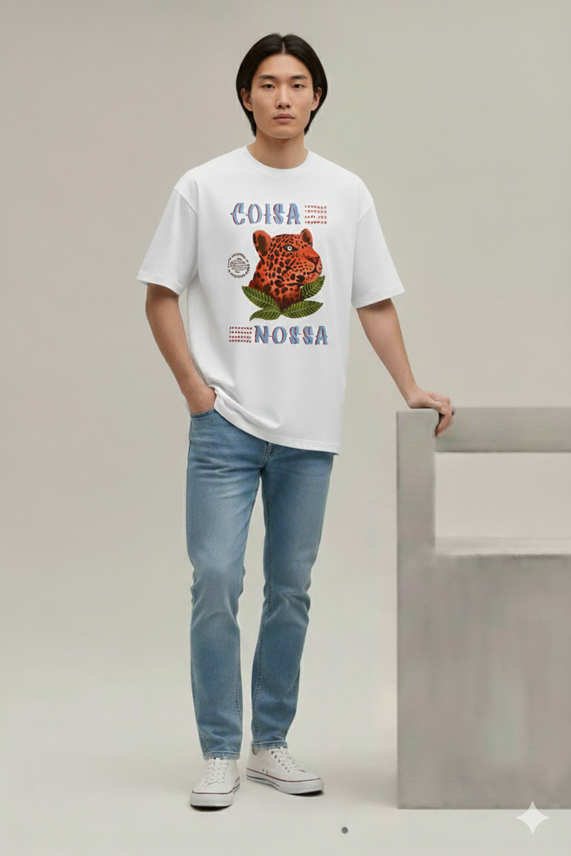 T-SHIRT COISA NOSSA 240GSM – ÉDITION BRASIL