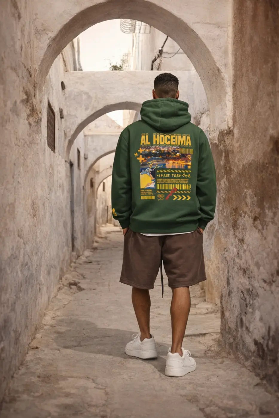 Sweat à capuche Maroc Al Hoceima – Coton bio | TFA - sweat a capuche