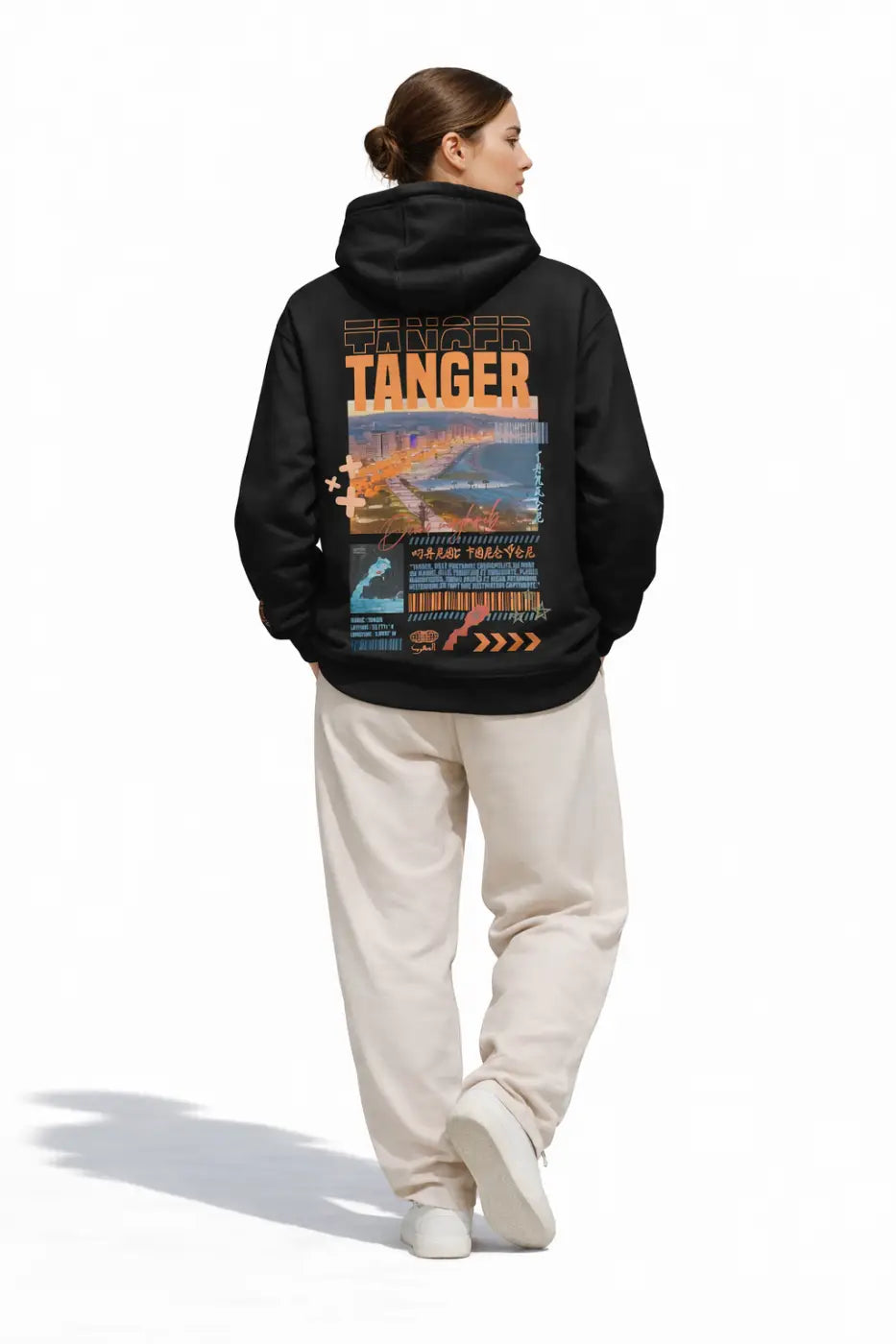 Sweat à capuche Maroc Tanger – Esprit du détroit | TFA - sweat a capuche