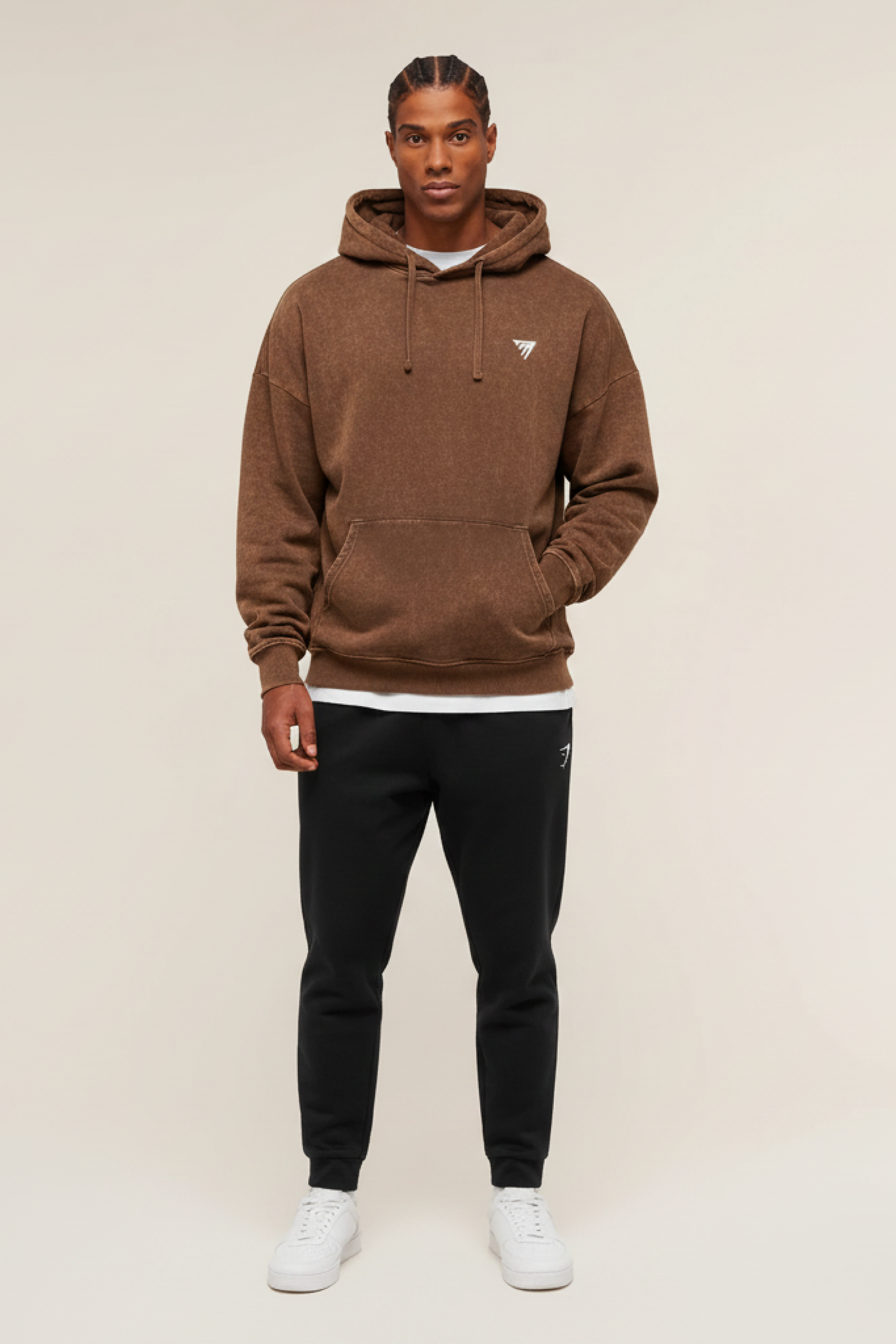 Hoodie Oversize 440g/m² – Vintage Fade
