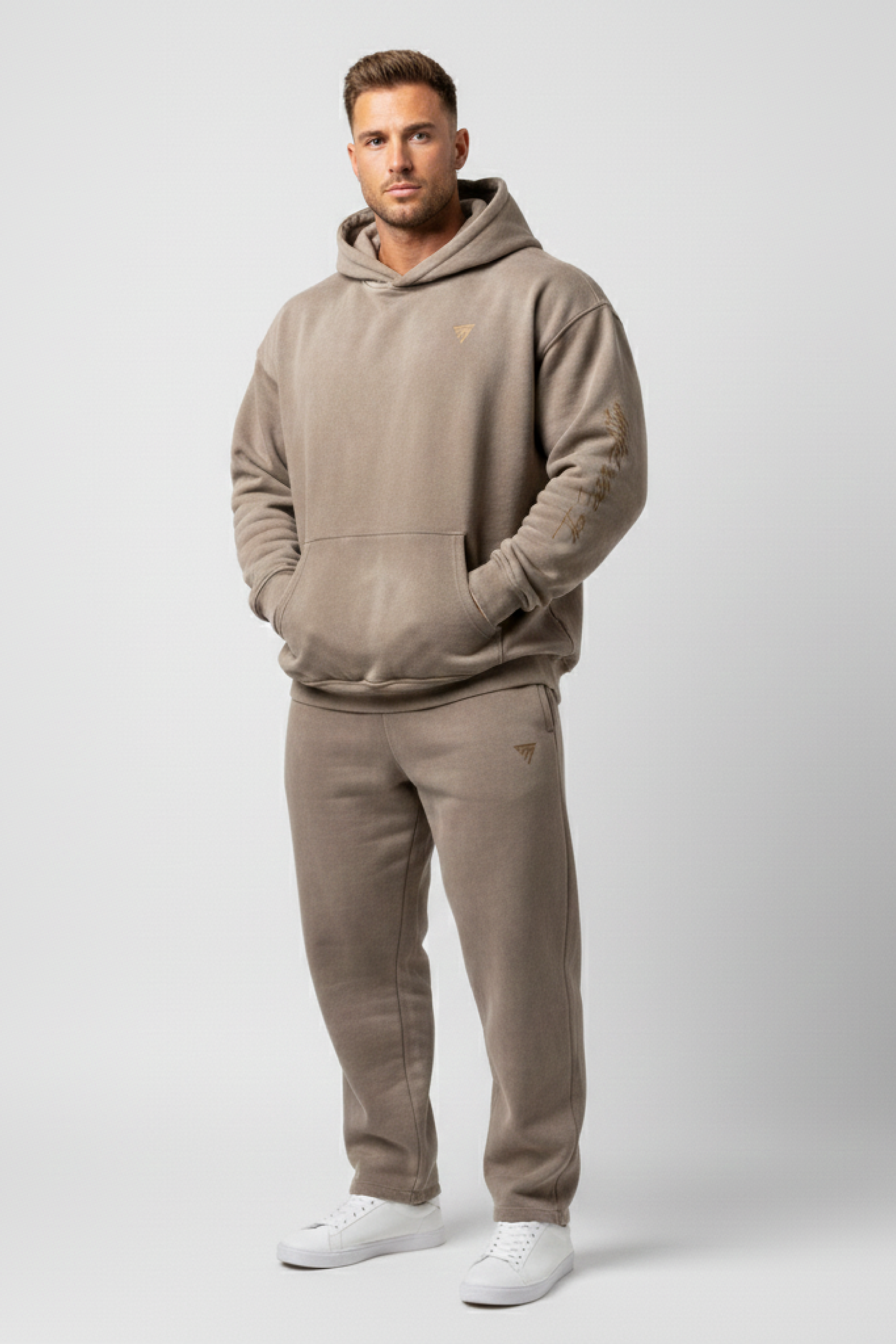 Hoodie Oversize 400g/m² – Dusty Vintage Premium