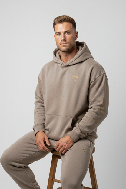 Hoodie Oversize 400g/m² – Dusty Vintage Premium