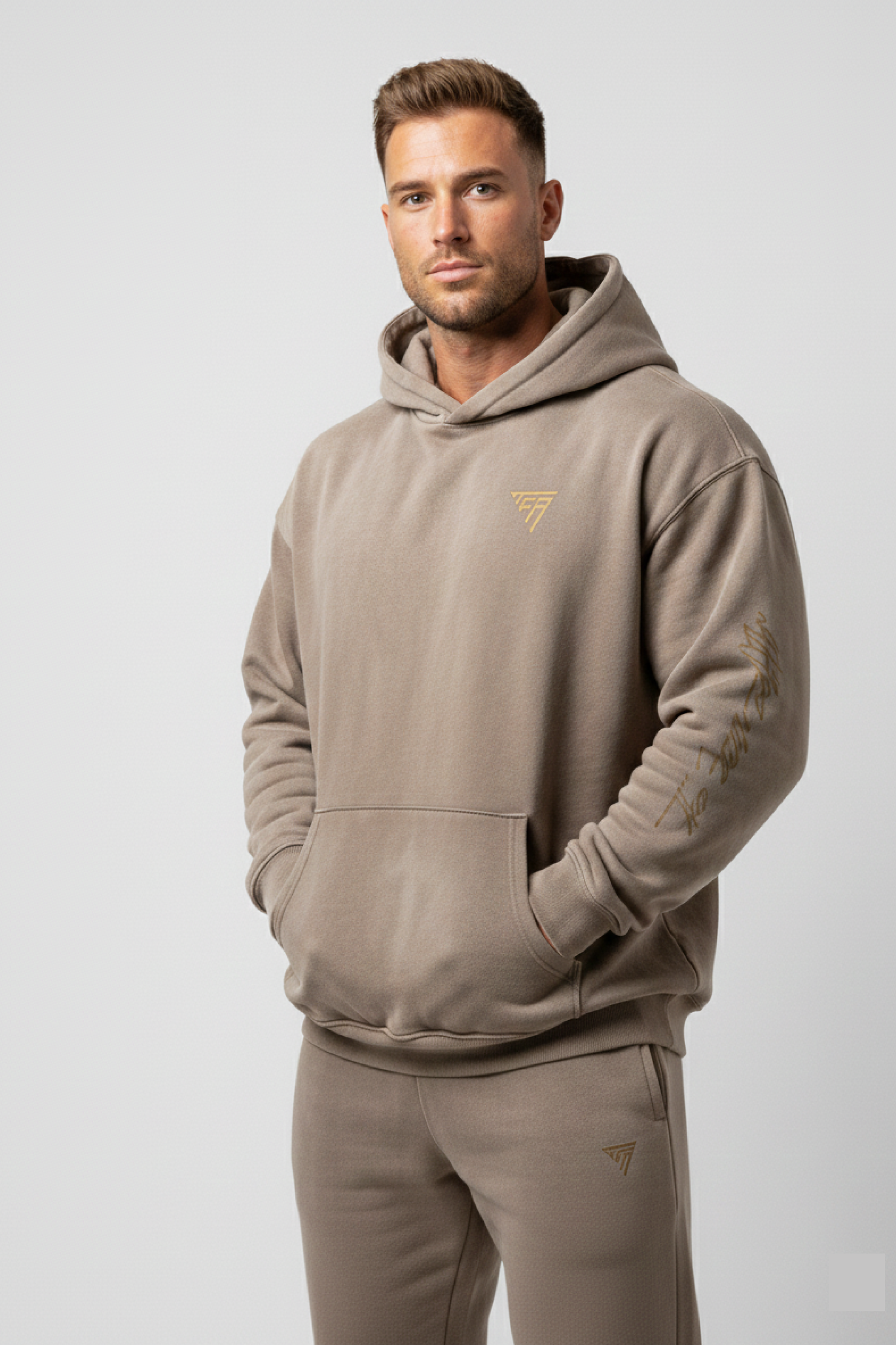 Hoodie Oversize 400g/m² – Dusty Vintage Premium