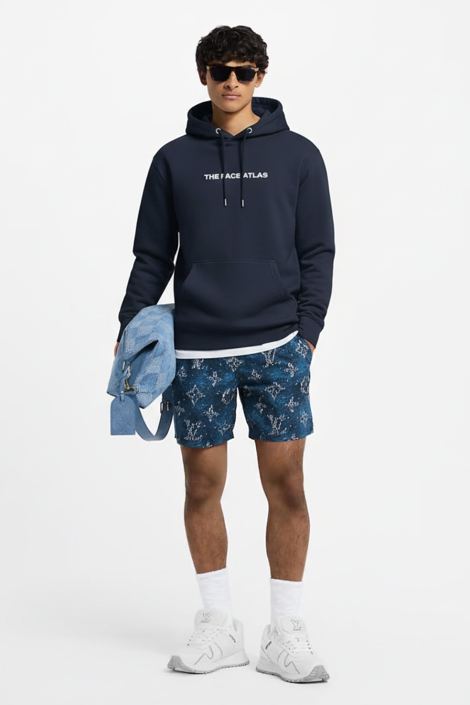 Sweat à capuche premium tfa – 100 % coton, cordons plats