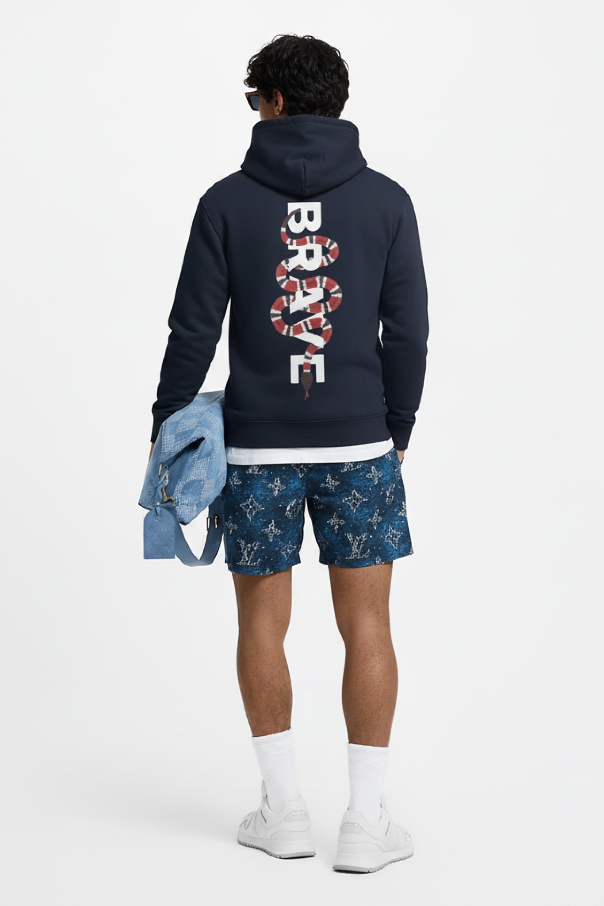 Sweat à capuche premium tfa – 100 % coton, cordons plats