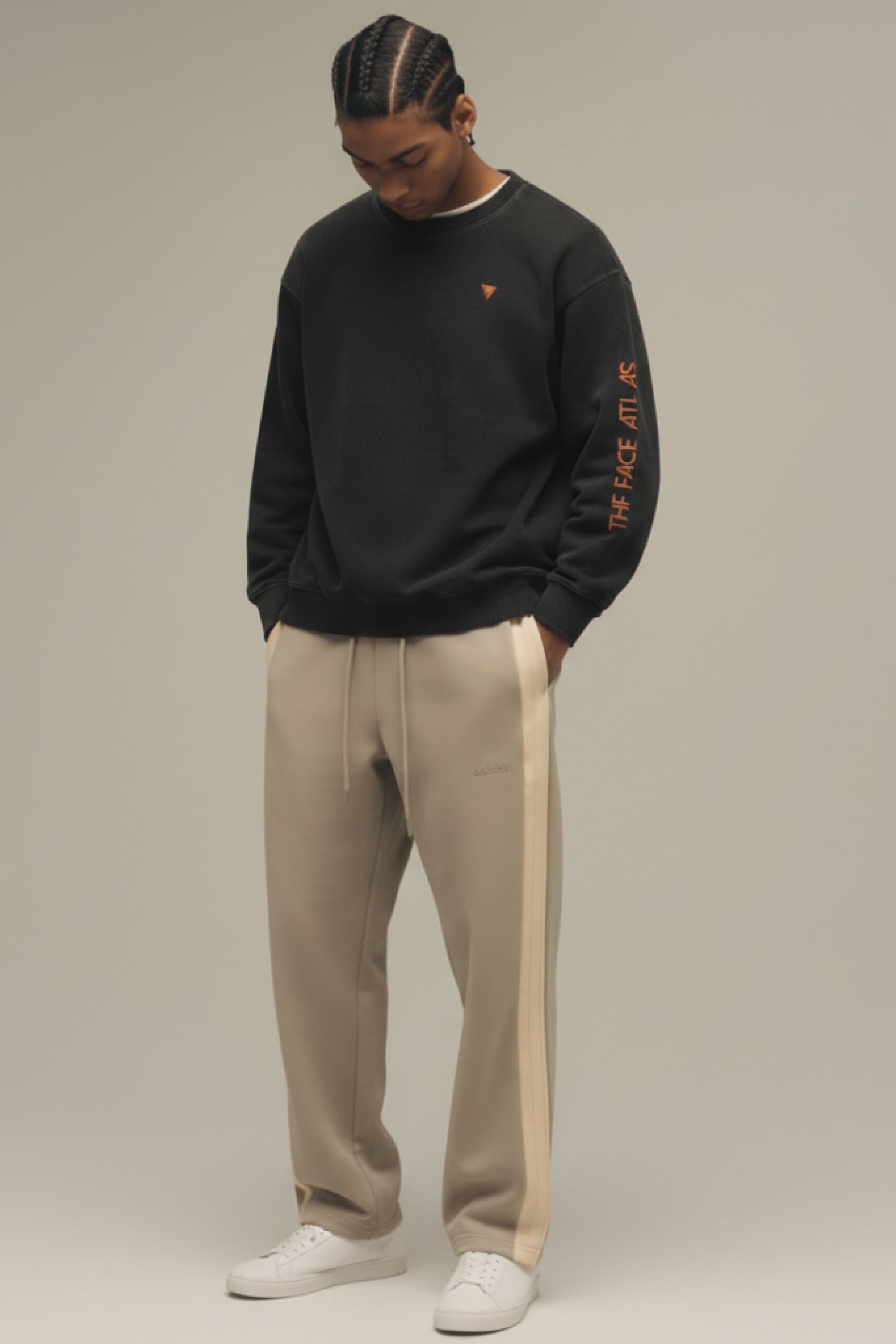 Sweatshirt Oversize 380GSM Noir Washed – TFA