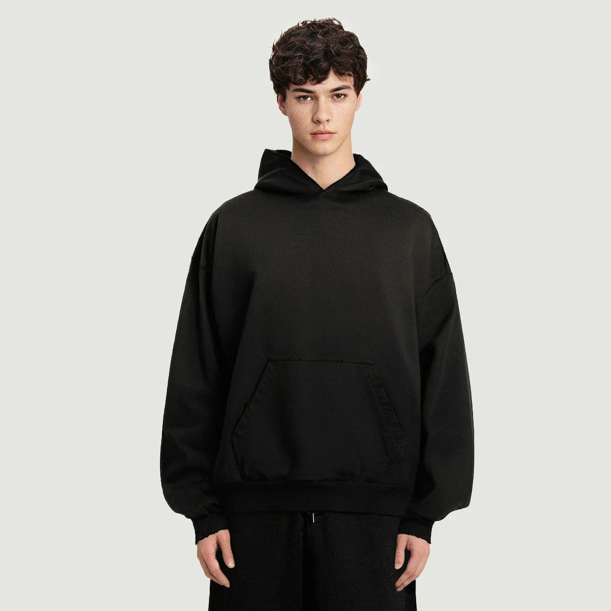 KUNO – 380g | Hoodie Oversize Délavé