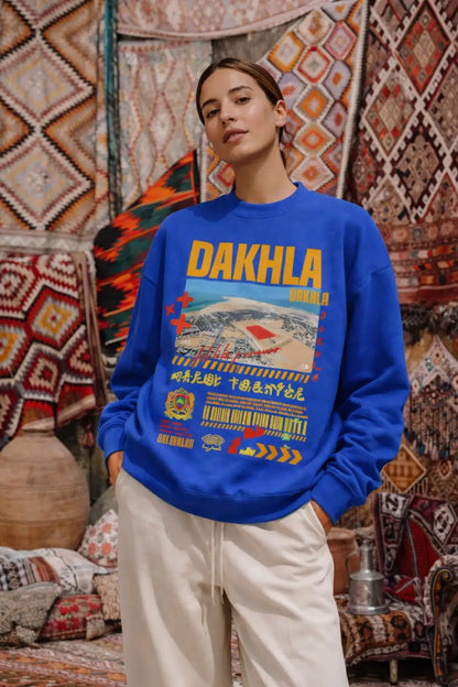 Sweatshirt Dakhla TFA – Streetwear Premium Coton - Sweat-shirts