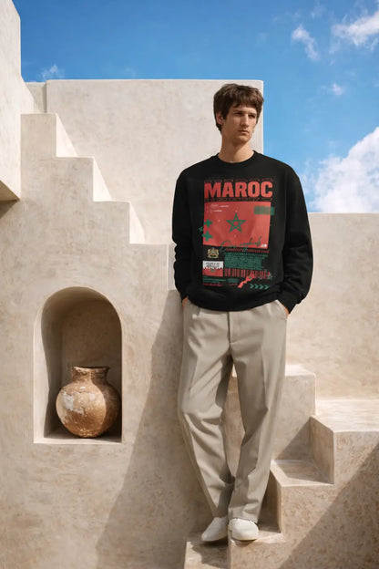 Sweatshirt Maroc TFA – Streetwear Premium - Sweatshirts
