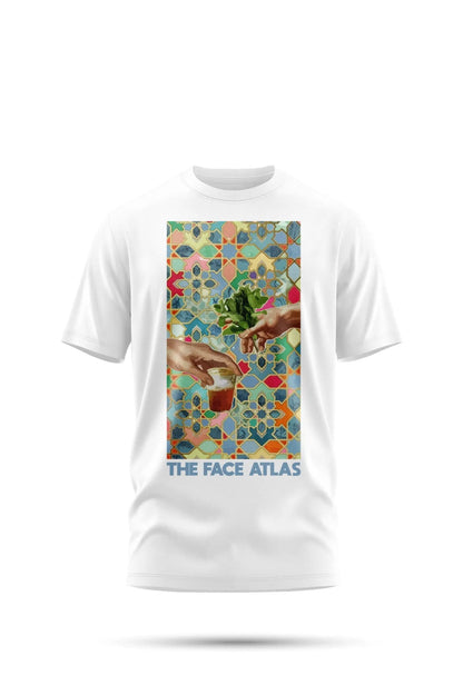 T-SHIRT ’ATAY’ – L’ART DU THÉ MAROCAIN - Blanc / XS - t-shirt