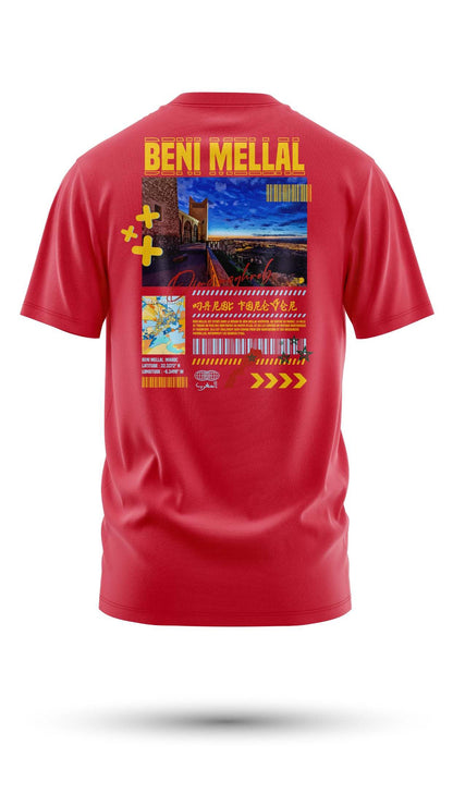 t-shirt maroc rouge