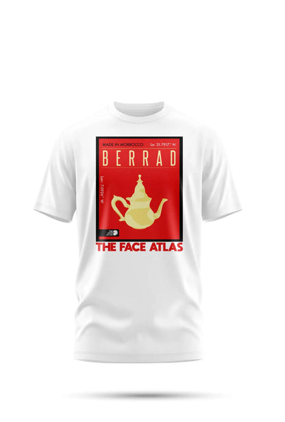 T-SHIRT ’BERAD’ – L’ICÔNE DU THÉ MAROCAIN - Blanc / XS - t-shirt