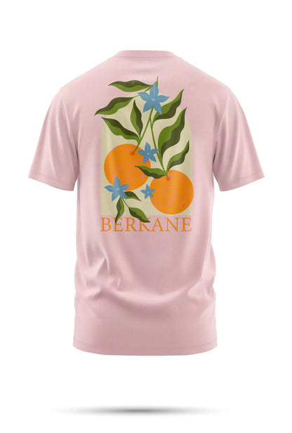 T-shirt Berkane – Fleurs & Agrumes 240 g/m² | Coton BIO - tshirt