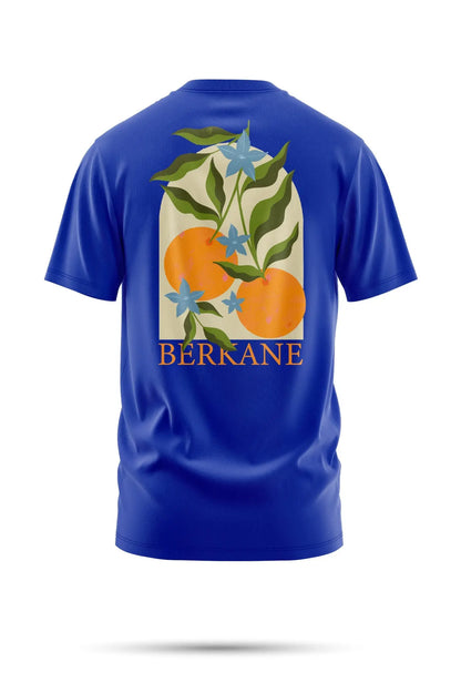 T-shirt Berkane – Fleurs & Agrumes 240 g/m² | Coton BIO - tshirt