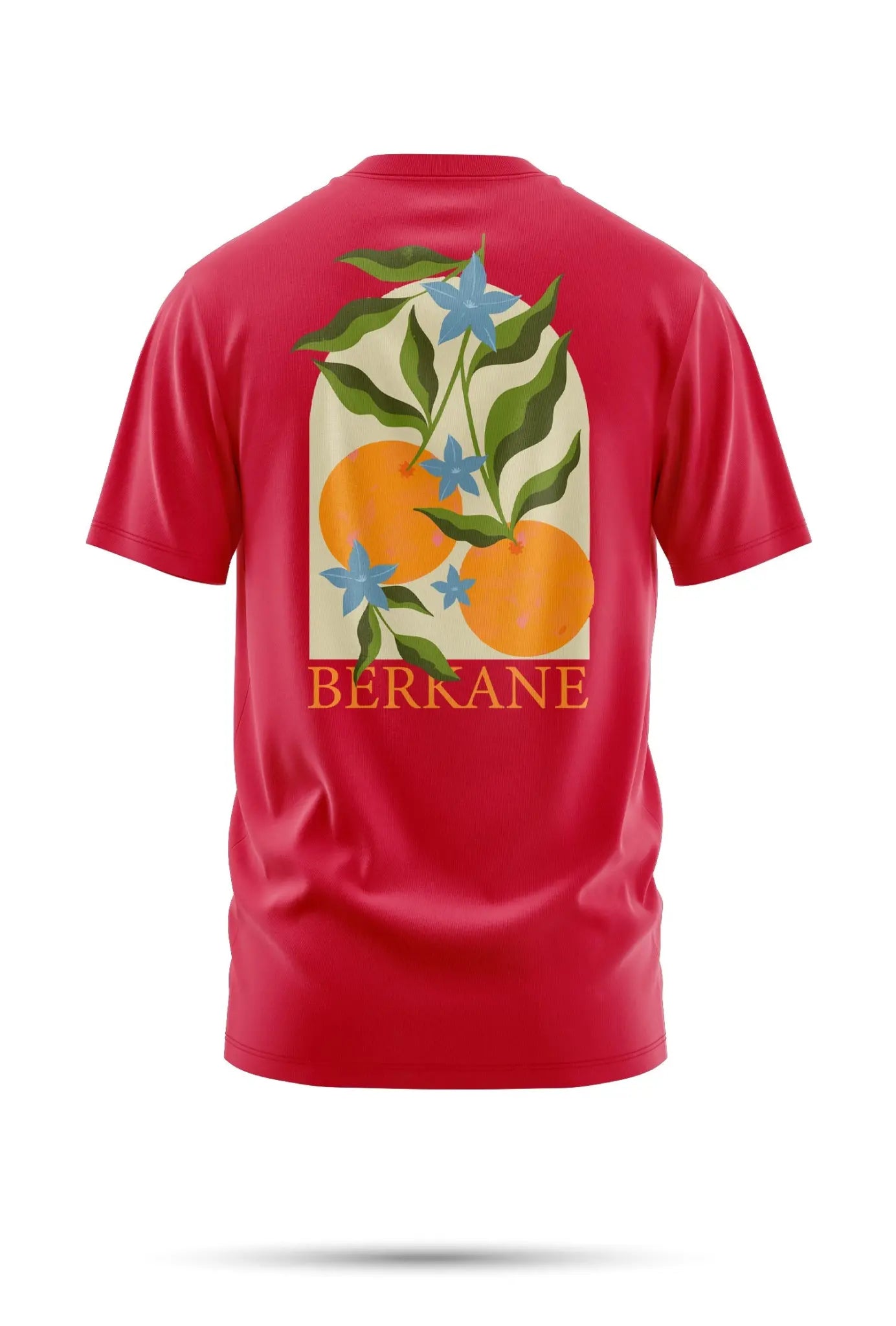 T-shirt Berkane – Fleurs & Agrumes 240 g/m² | Coton BIO - tshirt